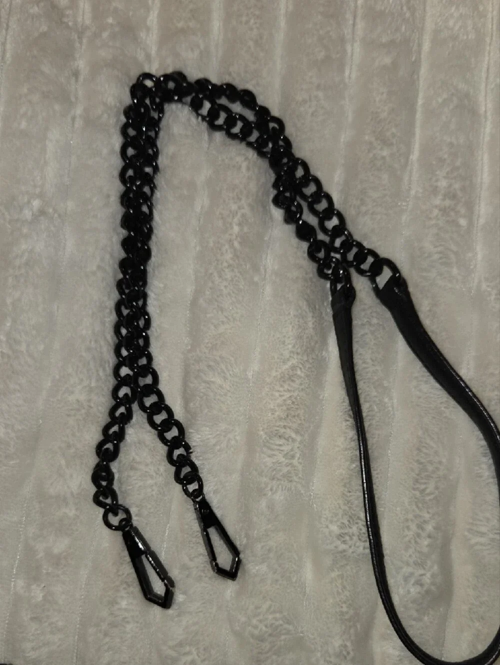 Rebecca Minkoff Black Shoulder Bag with Chain Strap